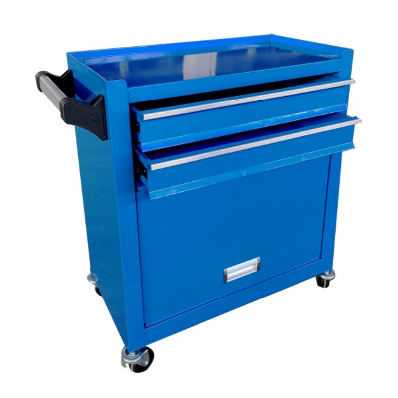 Saving  Space Roller Cabinet In Blue