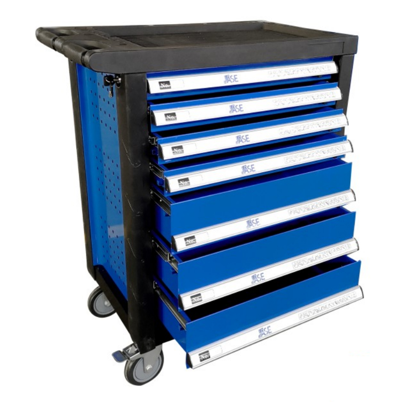 Industrial Roller Cabinet In Blue